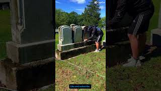 Headstone Cleaning in Ohio [upl. by Witty]