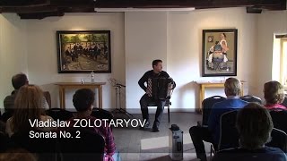 Zolotaryov Sonata 2  Золотарев Соната 2 Kurylenko ACCORDION Accordeon Куриленко баян [upl. by Dnamra]