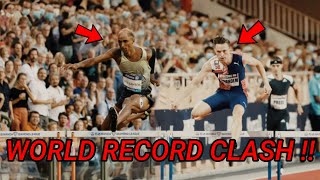 WORLD RECORD CLASH  Karsten Warholm vs Alison Dos Santos  Oslo Bislett Games 2024 [upl. by Fihsak]