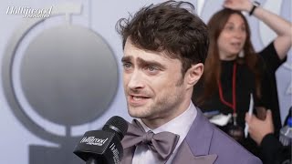 Daniel Radcliffe Talks Receiving First Tony Awards Nomination [upl. by Eidnak]