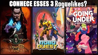 3 Roguelikes que talvez você não jogou [upl. by Mastat142]