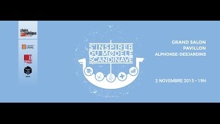 Sinspirer du modèle scandinave  Conférence Chaire publique [upl. by Eittam782]