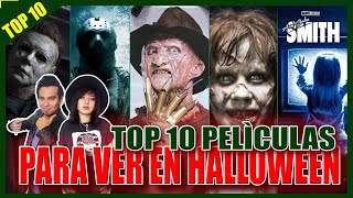 TOP 10 PELICULAS PARA VER EN HALLOWEEN P1  FT LUNAA DE VEENUS [upl. by Stalker968]