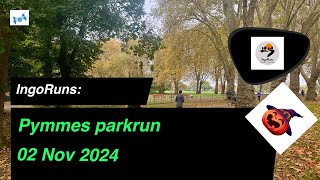 Pymmes parkrun 3 fast laps on tarmac in North London [upl. by Nali]