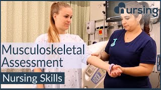 Health Assessment Musculoskeletal System Nursing Skills [upl. by Ydisahc]