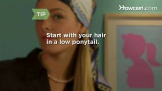 How to Tie a Scarf into a Stylish Head Wrap [upl. by Phillipp673]