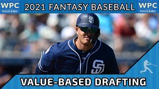 Value Based Drafting  Fantasy Baseball Strategy Guide [upl. by Reivazx544]