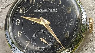 Restoring a Historic WW2 Watch with Rare Engravings  Vintage Jaeger LeCoultre 1940s [upl. by Dubois]