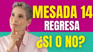 MESADA 14 DE LOS PENSIONADOS ES REAL QUE VUELVE  Estufuturo Abogados [upl. by Oal]