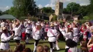 Thorner Ladies Morris Dancers  The Dorris Dancers [upl. by Sewoll]