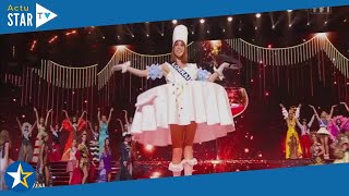 Miss France 2024 Angéline Aron Clauss Miss Lorraine 2023 samuse des moqueries sur son costume r [upl. by Libbi]