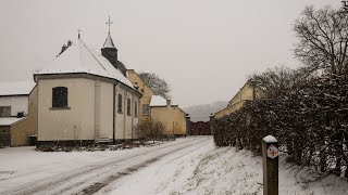 Ook Kanne werd getrakteerd op een flink pak sneeuw [upl. by Etteloiv]