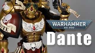 Warhammer 40k Joytoy Blood Angels Commander Dante [upl. by Norbel]