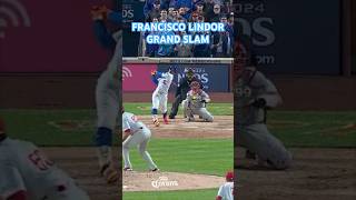 Lindor Grand Slam in Game 4 [upl. by Nayrbo287]