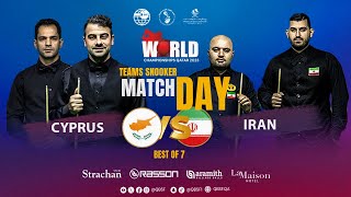 IBSF WORLD CHAMPIONSHIPS QATAR 2023 l MENS TEAM SNOOKER [upl. by Heyman]