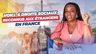 ÉTRANGERS EN FRANCE VOICI VOS DROITS SOCIAUX [upl. by Annis]