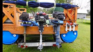 How to Make a Homemade Boat Motor for Under 90 [upl. by Heinrick]