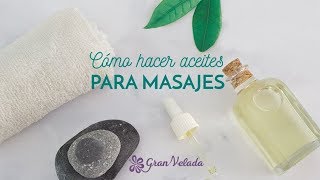 Aceite para masaje casero [upl. by Flyn926]