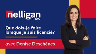 Que faire après un licenciement  Licenciement ConseilsJuridiques [upl. by Yasibit]