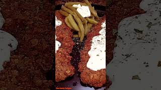 How To Make Crunchy Thin Beef Milanesa Cutlets and Country Gravy shorts beefmilanesa [upl. by Asilet]