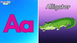 ABC Learning Song for Kids Fun and Educational Alphabet Song for Children [upl. by Crispen]