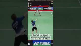 badminton badmintonplayer badmintontraining sports [upl. by Eelirol]