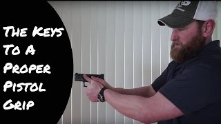 How To Grip A Pistol The Key Concepts  Geauga Firearms Academy [upl. by Ann]