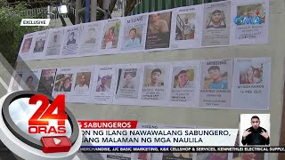 Lokasyon ng ilang nawawalang sabungero gusto nang malaman ng mga naulila  24 Oras [upl. by Capp]