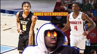 BONES HYLAND GETS BUCKETS SUMMER LEAGUE REACTION [upl. by Gibbeon561]