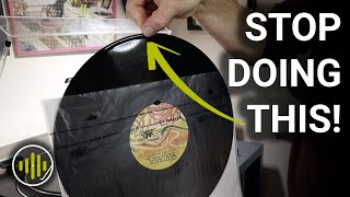 How to Handle Vinyl Records Correctly  Vinyl 101 [upl. by Utter46]