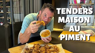 RECETTE DE NORBERT  TENDERS DE POULET MAYO AU PIMENT [upl. by Reidar601]