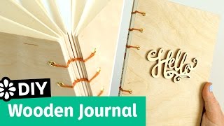 DIY Wooden Journal  Sea Lemon [upl. by Paterson]