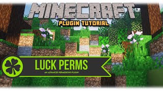 How To Setup Ranks amp Permissions With LuckPerms  Minecraft Plugin Tutorial [upl. by Enitram]