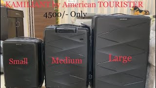 Unboxing of KAMILIANT by American TOURISTER Trolley Bags  Flipkart Billion sale americantourister [upl. by Russel339]