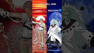 Light❤ VS Madara💙 Who will you vote [upl. by Godden]