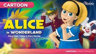 Alice in Wonderland  Fairy Tales and Bedtime Stories for Kids  Adventure Story [upl. by Wawro]