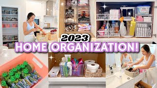 2023 EXTREME Whole House HOME ORGANIZATION Ideas [upl. by Artur]