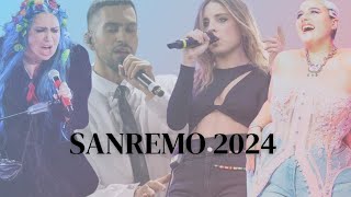 Sanremo 2024 le pagelle delle canzoni… da Geolier a Angelina Mango [upl. by Jegger]