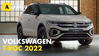 Volkswagen TRoc 2022  Interni di qualità migliore e tecnologia ADAS aggiornate [upl. by El]