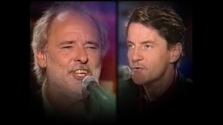 Maxime Le Forestier et Francis Cabrel  La fille du nord  Live HQ STEREO 1999 [upl. by Yntirb]