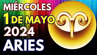 💥𝐔𝐧𝐚 𝐕𝐞𝐫𝐝𝐚𝐝 𝐒𝐚𝐥𝐞 𝐀 𝐋𝐚 𝐋𝐮𝐳💫🔮🌞Horoscopo Aries Hoy ♈ 1 de Mayo de 2024 💥 [upl. by Atinot]