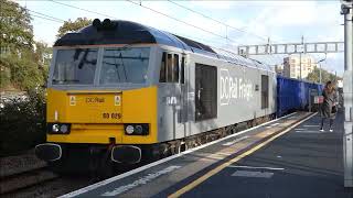 Trains At Ealing Broadway 01112023 [upl. by Ardiedak]