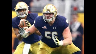 Quenton Nelson Notre Dame OG vs Virginia Tech 2016 [upl. by Enerak]