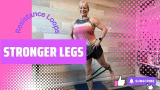 Crazy Leg Gains using Resistance Loops [upl. by Enaelem]