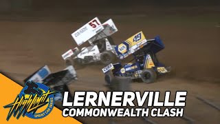 Commonwealth Clash  2023 High Limit Sprints at Lernerville Speedway [upl. by Yar]