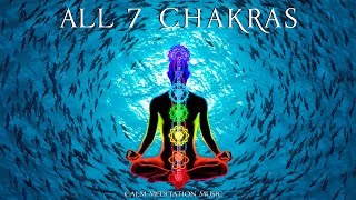 Balance Chakras While Sleeping Aura Cleansing Release Negative Energy 7 Chakras Healing 432hz [upl. by Alfeus]