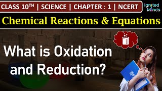 Class 10th Science  Oxidation and Reduction  Chapter 1 Chemical Equations amp Reactions [upl. by Clementina]