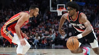 New Orleans Pelicans vs Portland Trail Blazers  Full Game Highlights  April 9 202324 NBA Season [upl. by Gainer]