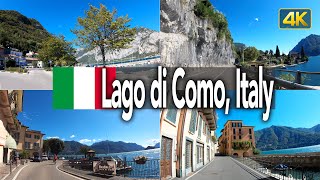 Lago di Como Italy 🇮🇹 Scenic drive around Lago di Como Lake Como [upl. by Motteo]