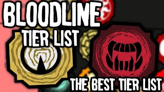 The ACTUAL BEST Bloodline Tier List In Shindo Life  The BEST Bloodline Tier List In Shindo [upl. by Eurd699]